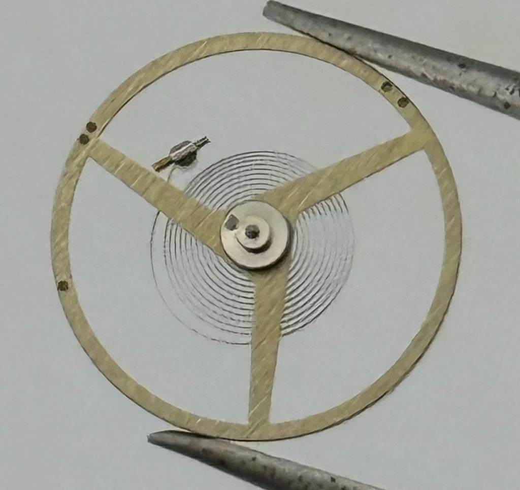 Felsa 4000 4007 Balance Wheel Complete And Spring 11½’’’ 4915 Watch Parts NOS