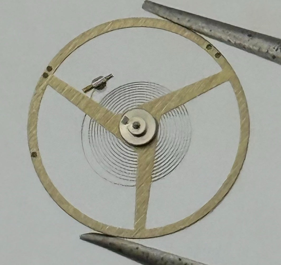 Felsa 4000 4007 Balance Wheel Complete And Spring 11½’’’ 4915 Watch Parts NOS