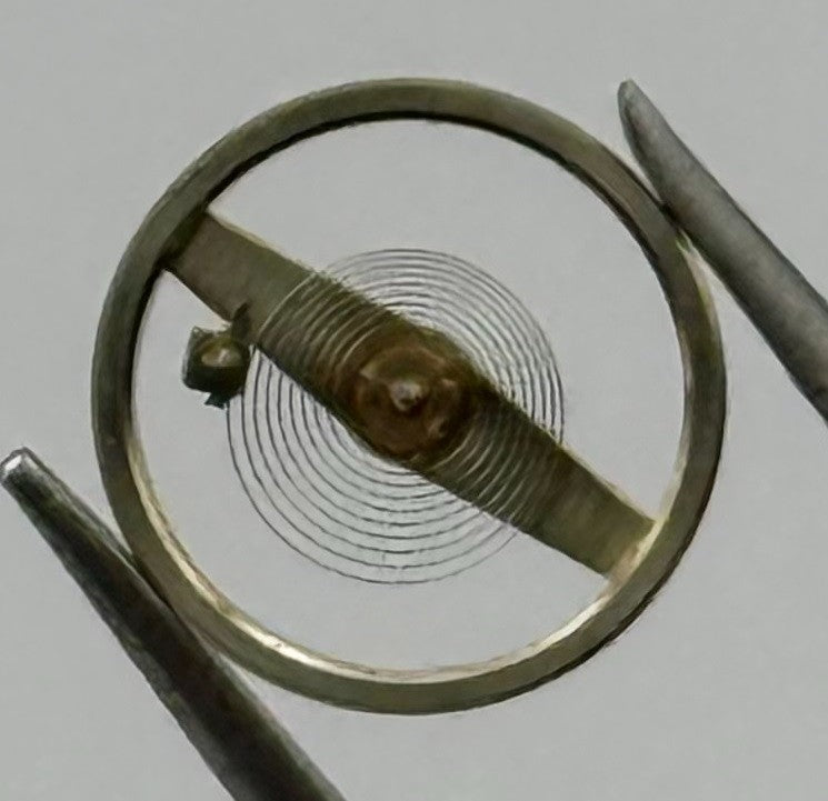 RW 75 Balance Wheel Complete And Spring 5¼’’’ Renata 557 Watch Movement Parts