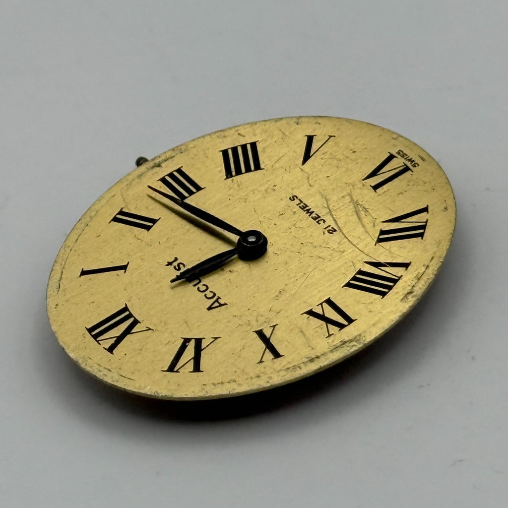 Felsa 4122 Watch Movement Accurist 21 Jewels Running Manual Wind Parts 17.1mm