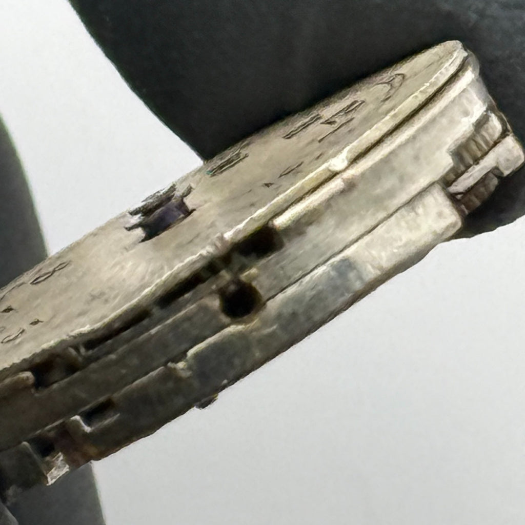 Unidentified Watch Movement Swiss Made Manual Wind Vintage Parts Repair 19.3mm
