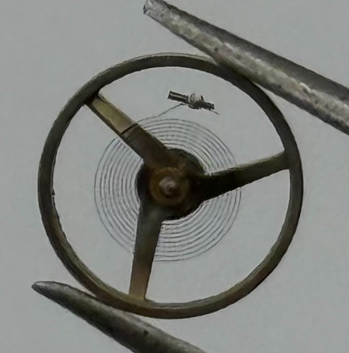 AS 1677 Balance Wheel Complete And Spring Renata 1224 M Watch Movement Parts NOS