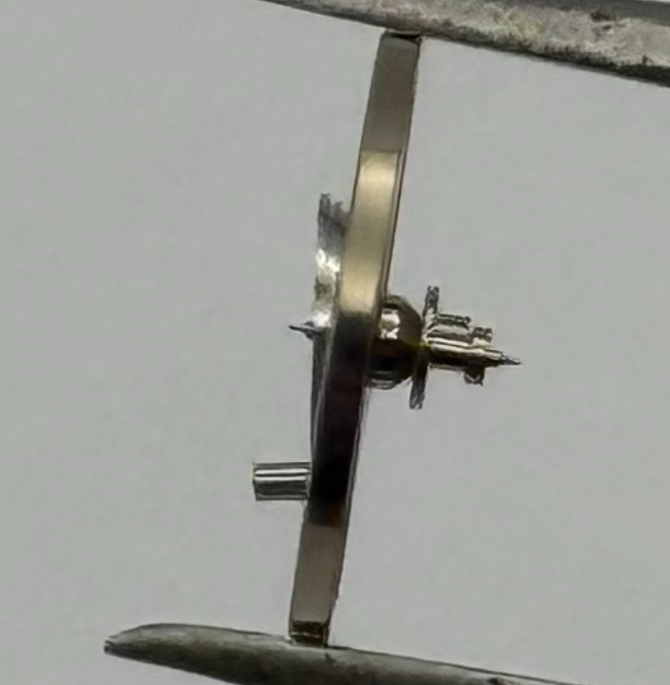 Amida 580 Balance Wheel Complete And Spring Pour Watch Movement Parts NOS