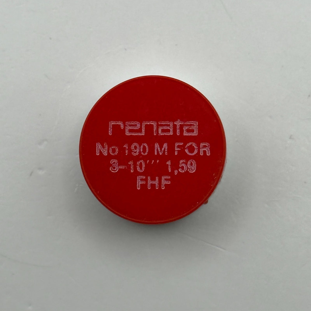 FHF 159 Balance Wheel Complete And Spring 3-10''' Watch 190 M Movement Parts NOS