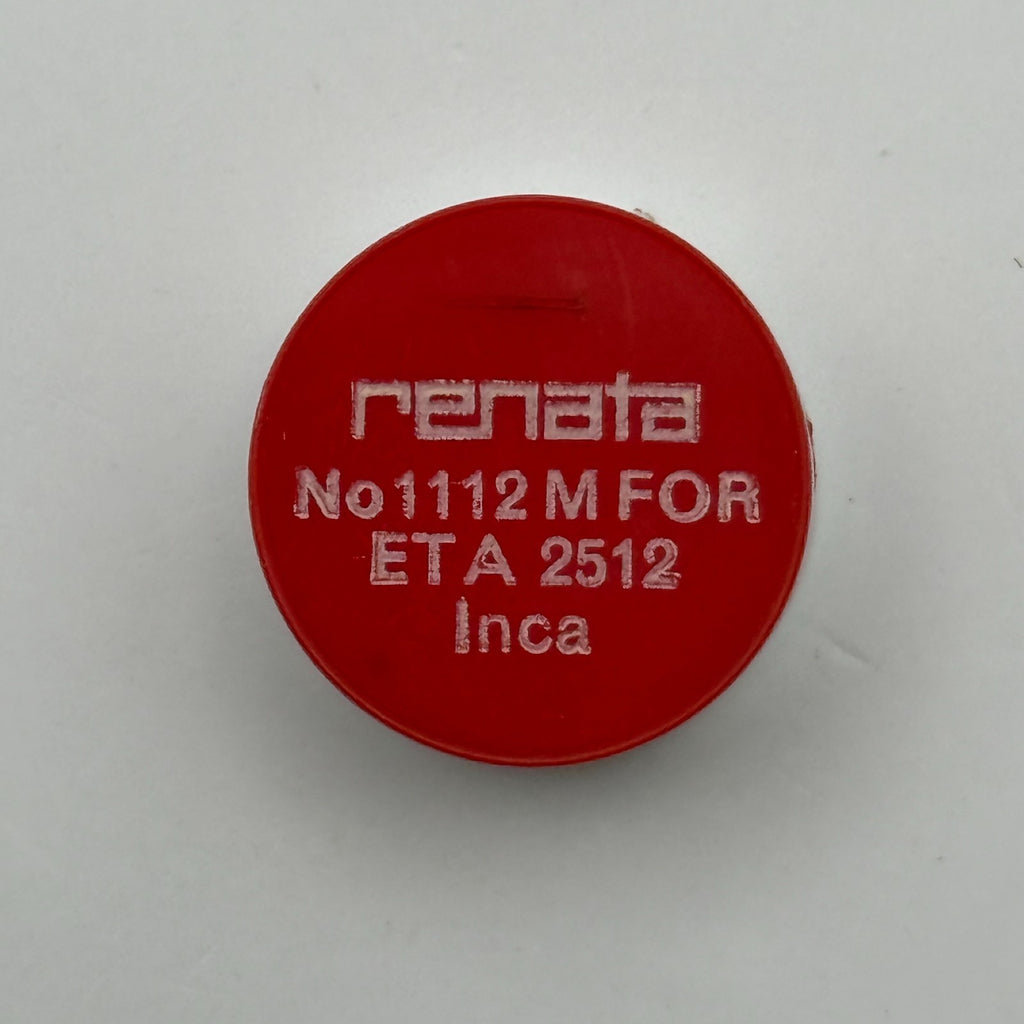 ETA 2512 Balance Wheel Complete And Spring Renata 1112 Watch Movement Parts NOS