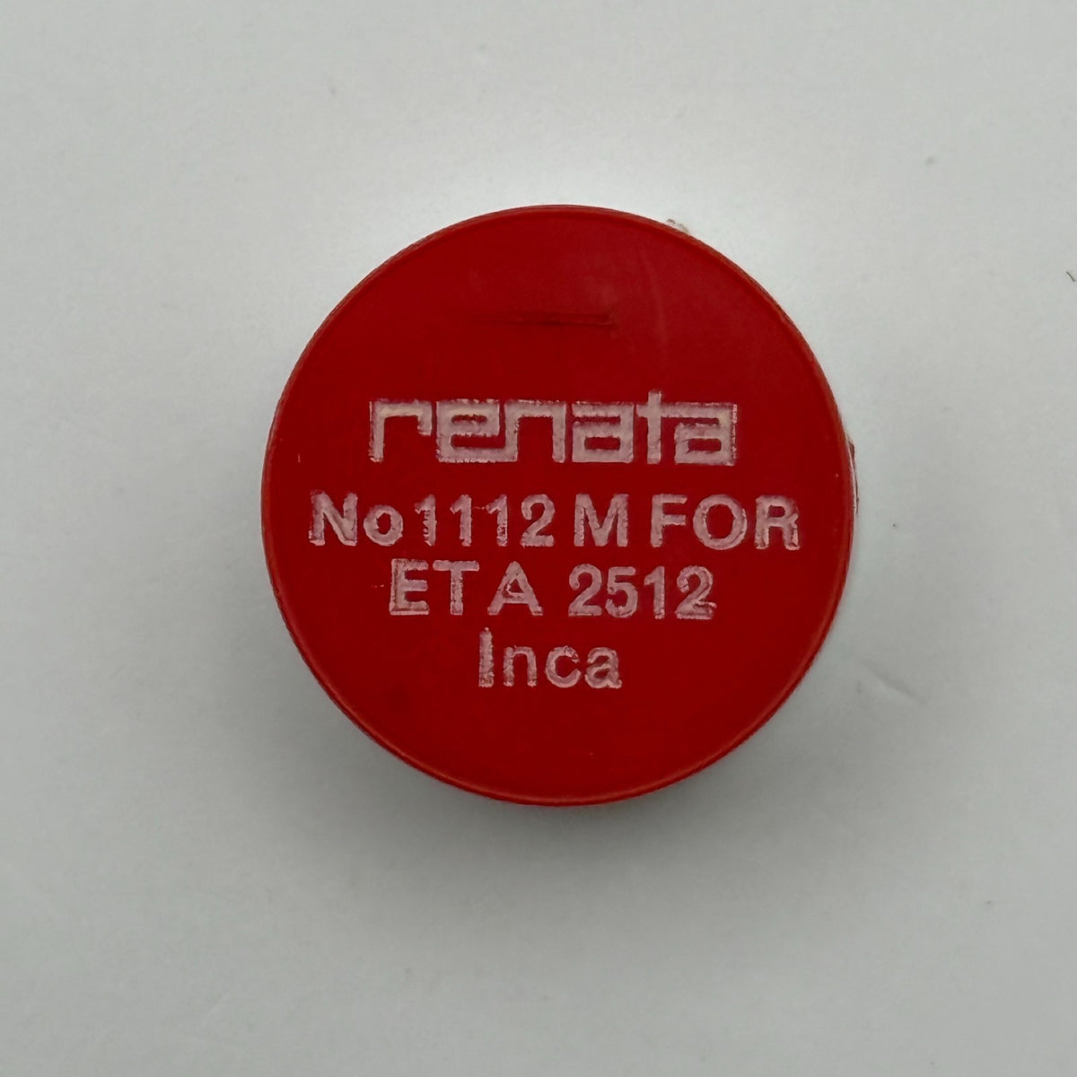 ETA 2512 Balance Wheel Complete And Spring Renata 1112 Watch Movement Parts NOS