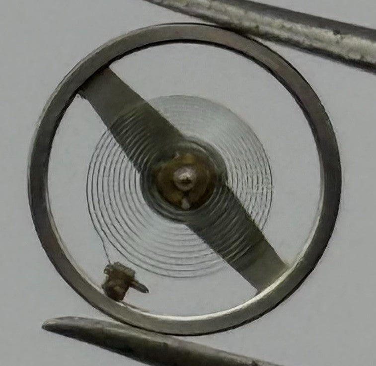 Smith LY SP Balance Wheel Complete And Spring 8¾’’’ 1246 Watch Movement Parts