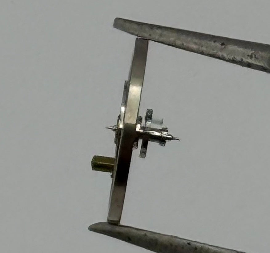 Oris 431 Balance Wheel Complete And Spring 8¾’’’ 397 M Watch Movement Parts NOS