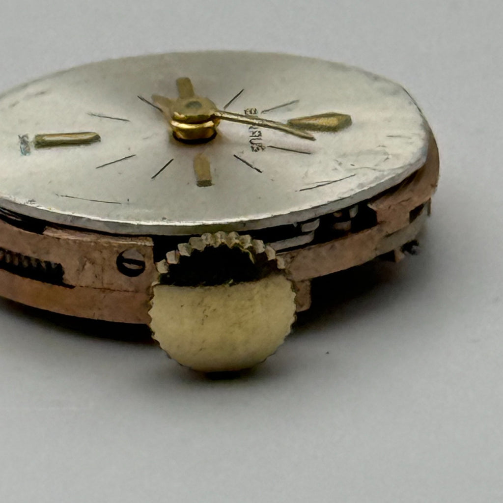 AS 1491 Watch Movement Running A. Schild Benrus DZ 2F 17 Jewels Swiss Parts 13mm