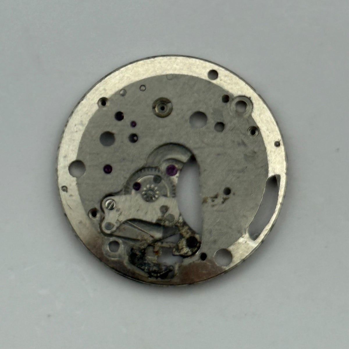 Peseux P 7000 Watch Movement - Main Plate - For Parts / Repair - 23.6mm