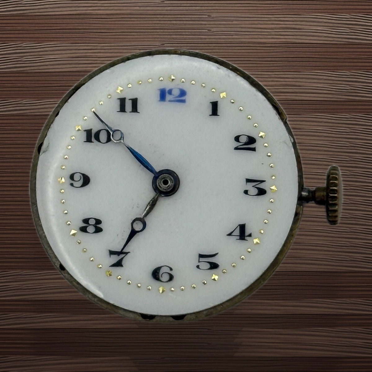 Rival 15 Watch Movement - Jewels - For Parts / Repair - 23.7mm