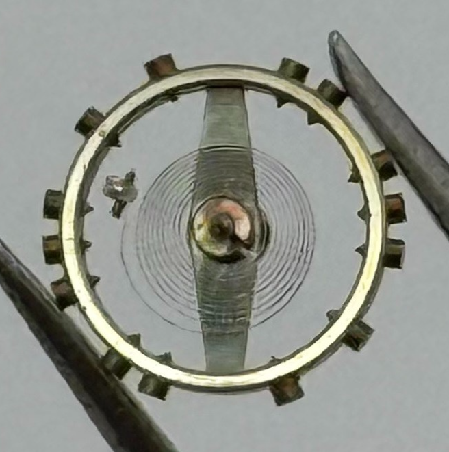 AS 976 1012 Balance Wheel Complete And Spring Renata 532 M Watch Movement Parts