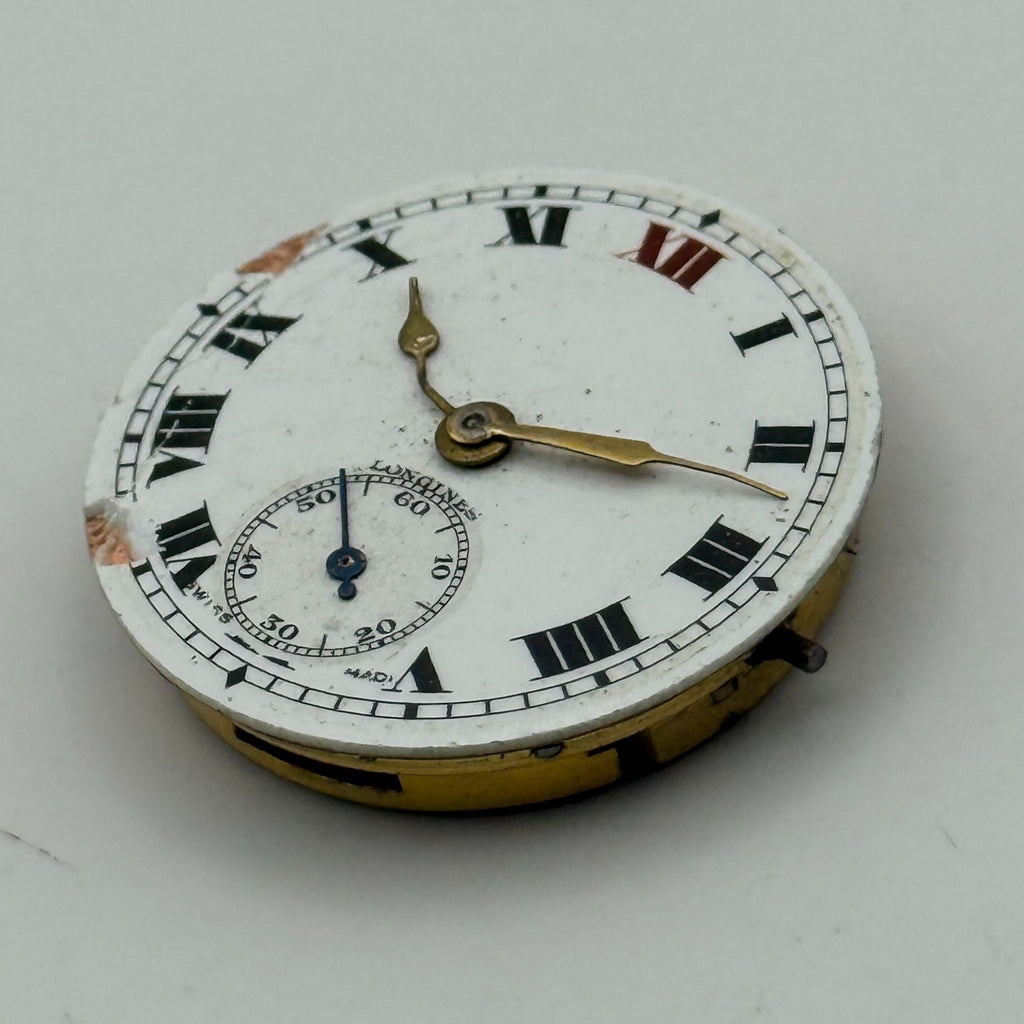 Longines 11.84N Trench Watch Movement - B&Co - For Parts / Repair - 25mm