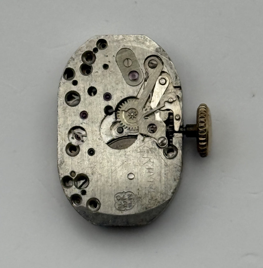 FEF 270 Watch Movement 15 Jewels Swiss Manual Wind Vintage Parts Repair 12.8mm