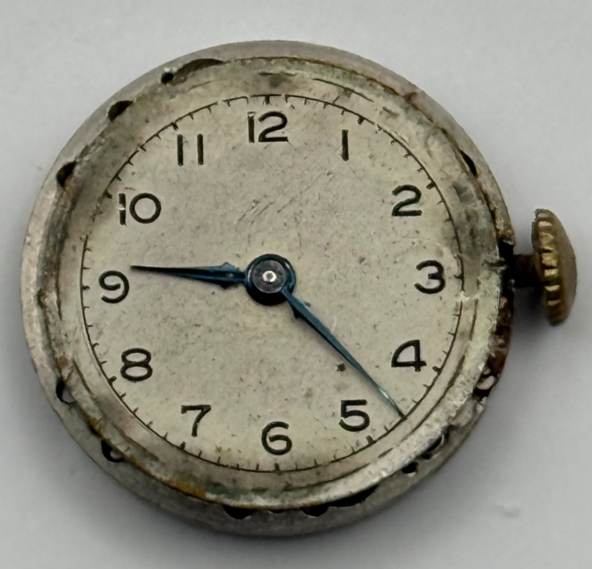 Record Pinnacle Cal 102 Watch Movement - 15 Jewels 19.7m - For Parts / Repair