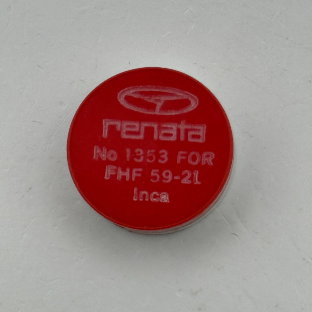 FHF 59-21 Balance Wheel Complete And Spring Renata 1353 Watch Movement Parts NOS
