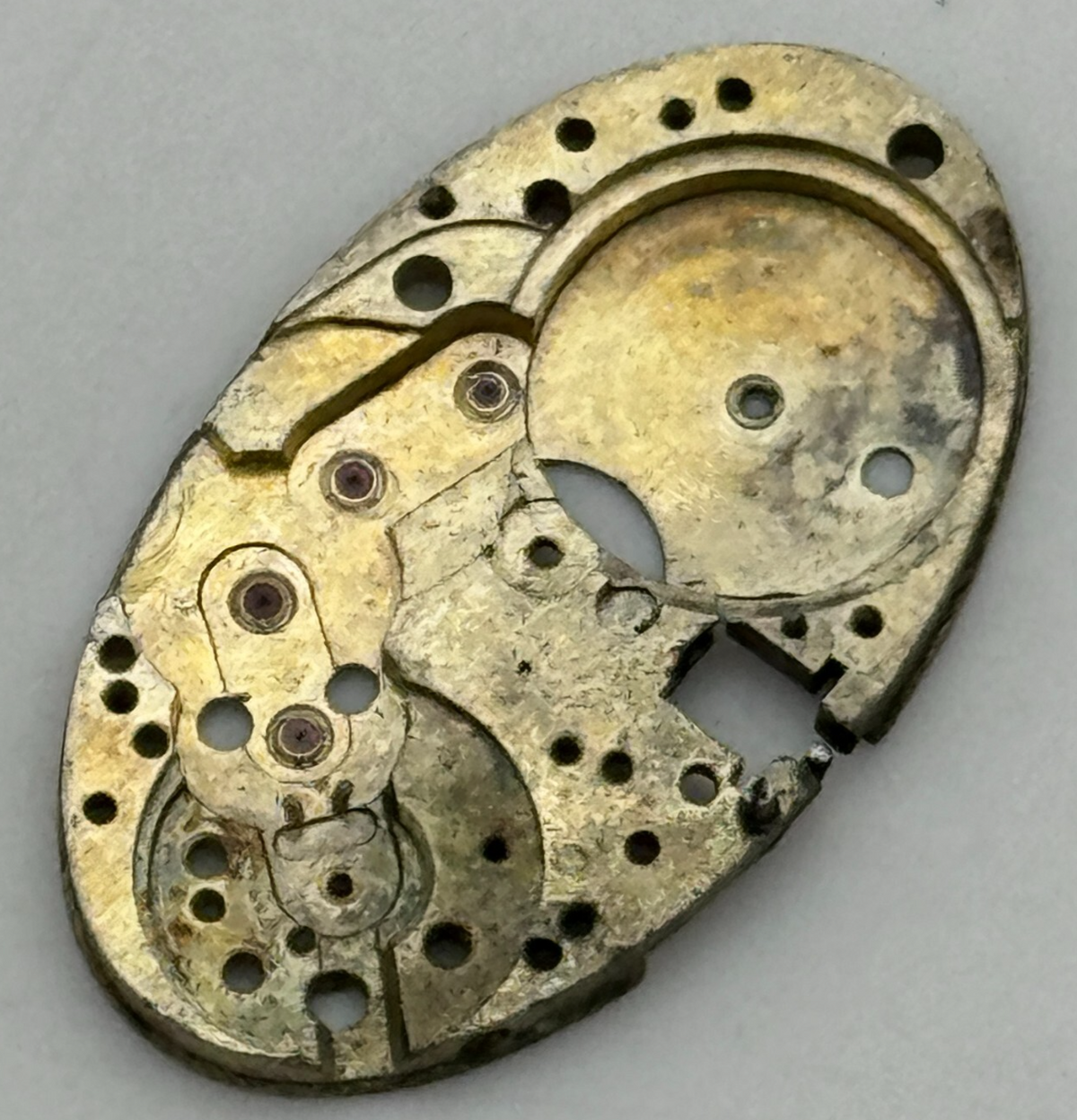 AS 500 Watch Movement A. Schild 500 Incomplete Swiss Parts Repair 15.1mm
