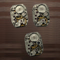 Luch Zaria 1800 Watch Movement Soviet USSR Ladies x 3 Pieces Parts Repair 14mm