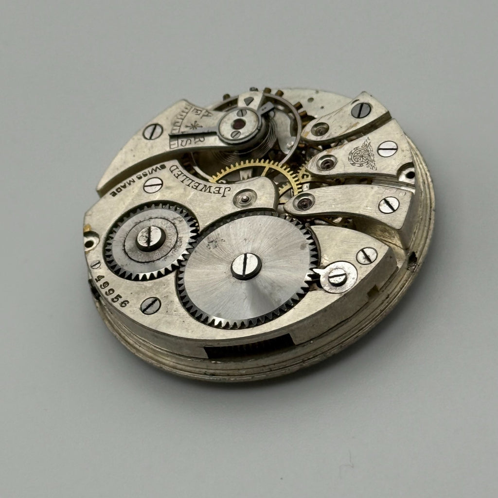 Thomas Russell & Son ? Pocket Watch Movement - Jewelled Swiss For Parts - 42.9mm
