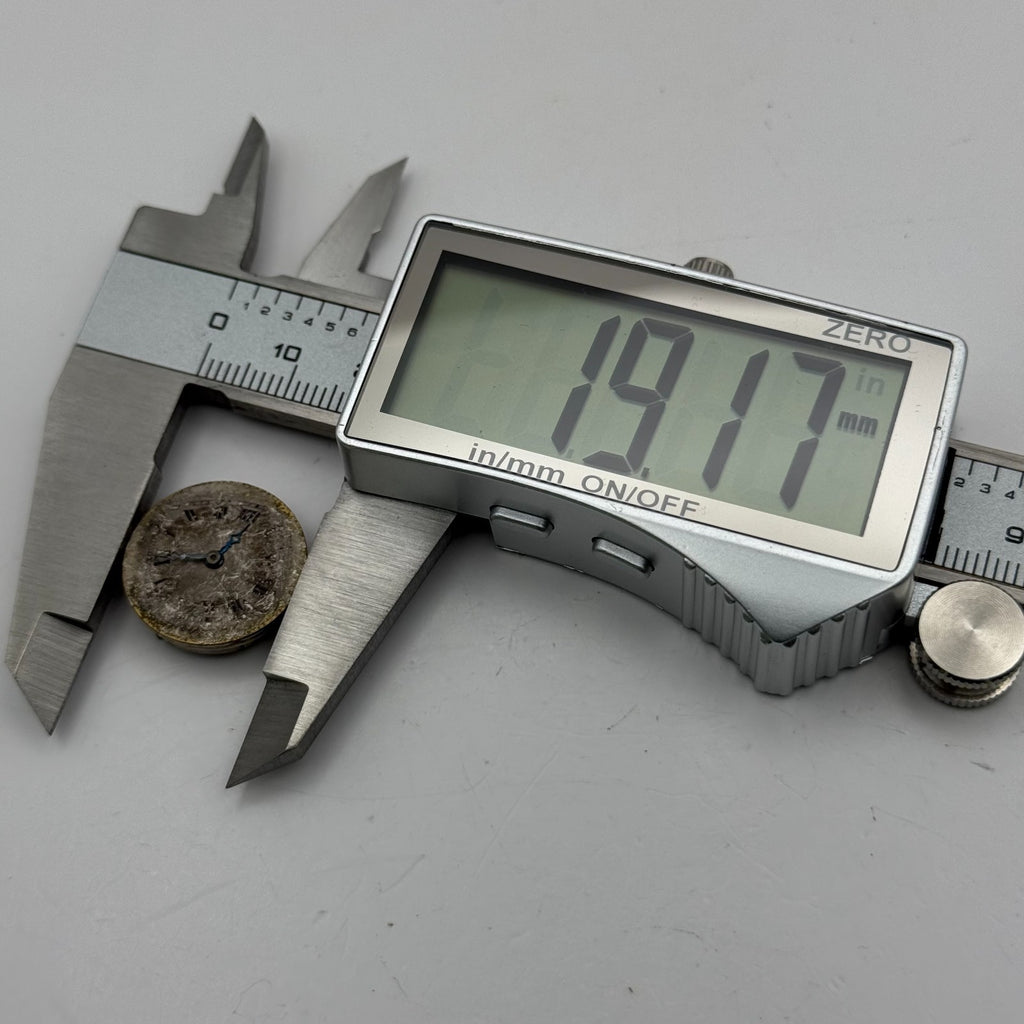 Syren 22 Watch Movement Swiss Made Manual Wind Vintage Parts Repair 19.1mm