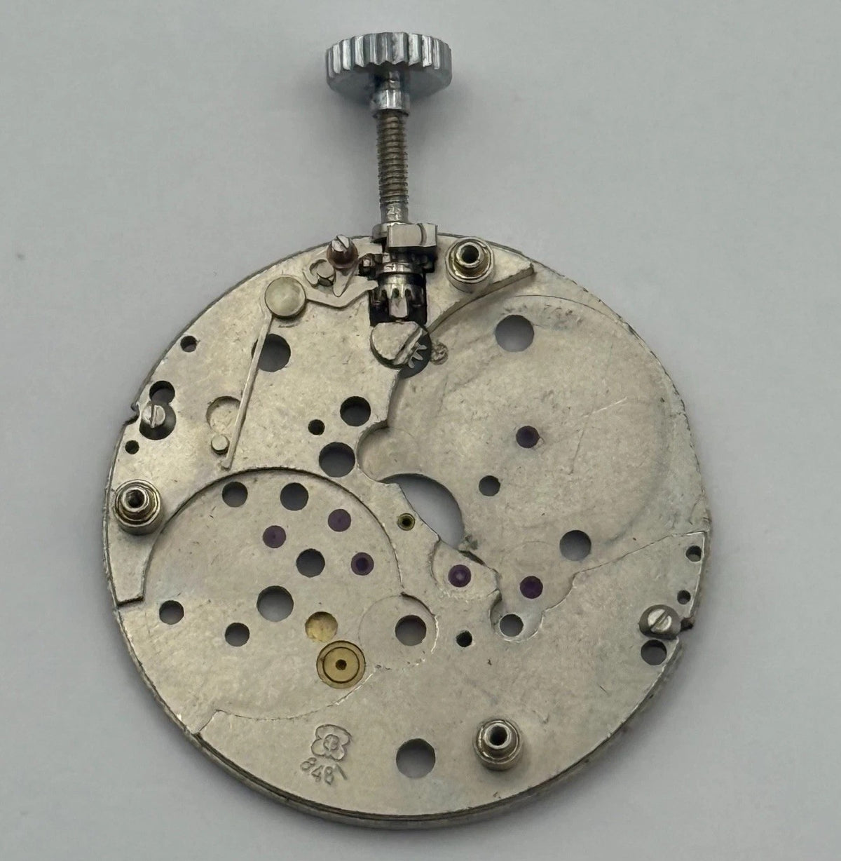 EB 8481 Watch Movement - Main Plate - For Parts / Repair - 23.7mm
