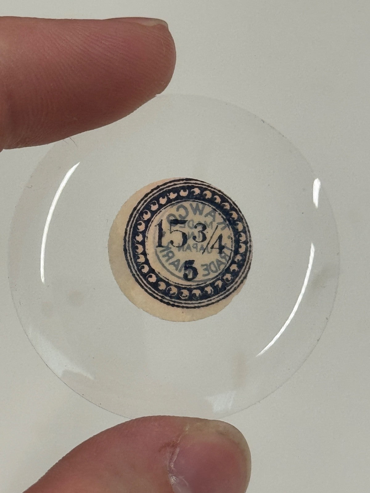Antique Pocket Watch Glass Crystal - Choose From Available Sizes - Rawco - NOS