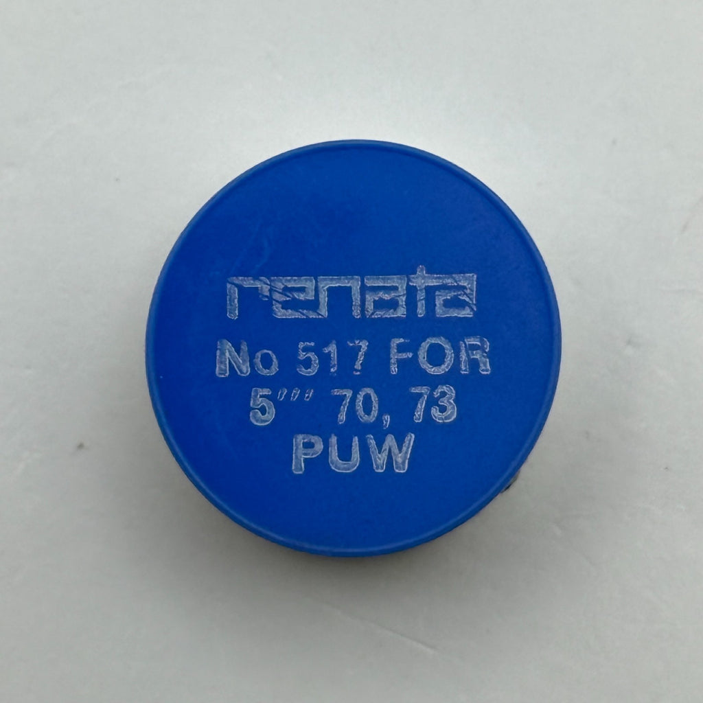 PUW 70 73 Balance Wheel Complete And Spring 5’’’ Renata 517 Watch Movement Parts