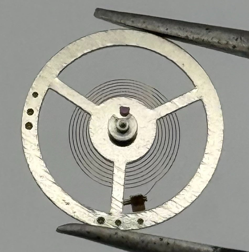 102 Special SP Balance Wheel Complete And Spring 10½’’’ Watch Movement Parts NOS