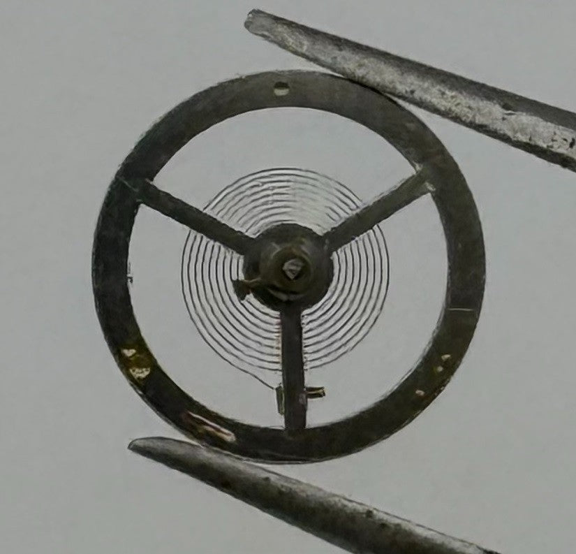 BFG 34 Balance Wheel Complete And Spring 10½’’’ 321 Watch Movement Parts NOS