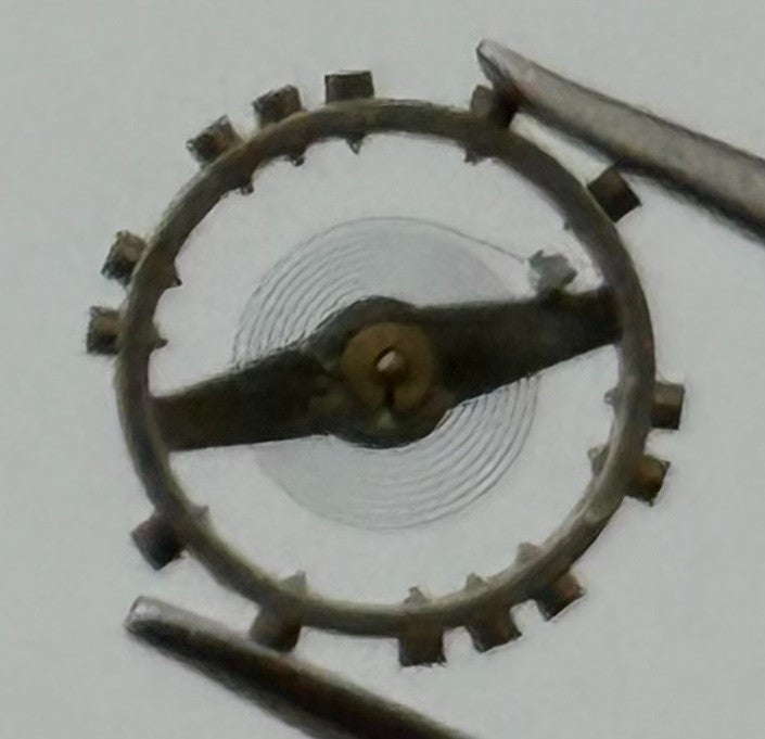 AS 976 1012 Balance Wheel Complete And Spring Renata 532 M Watch Movement Parts