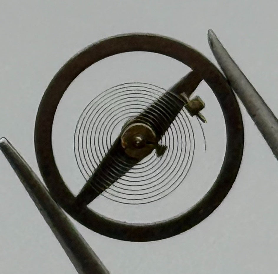 BFG 755 DGT Balance Wheel Complete And Spring 12’’’ 948 Watch Movement Parts NOS