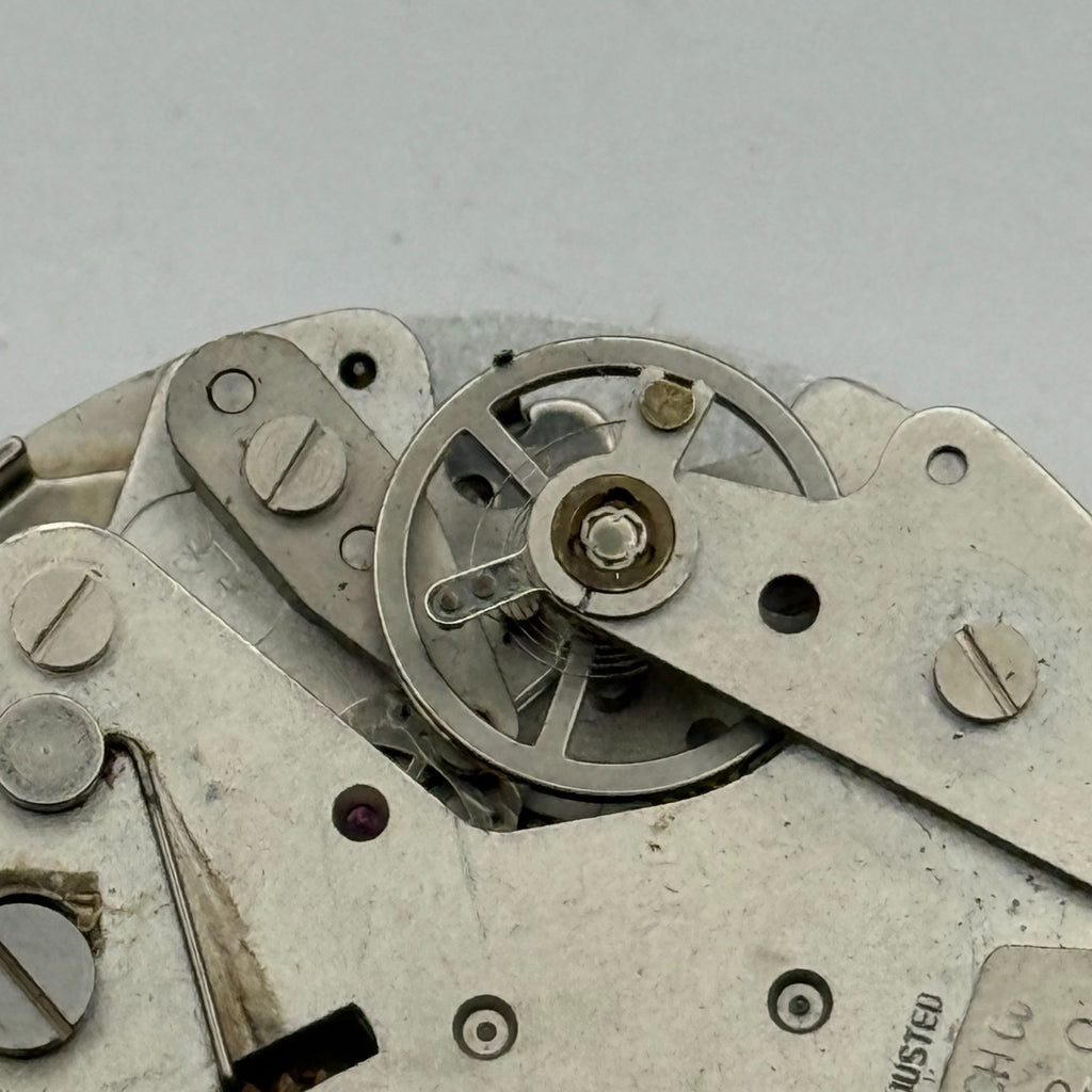 Lemania 1 ATU Watch Movement Yacht Timer Rare B5 6120 Stopwatch 1 Jewel Parts