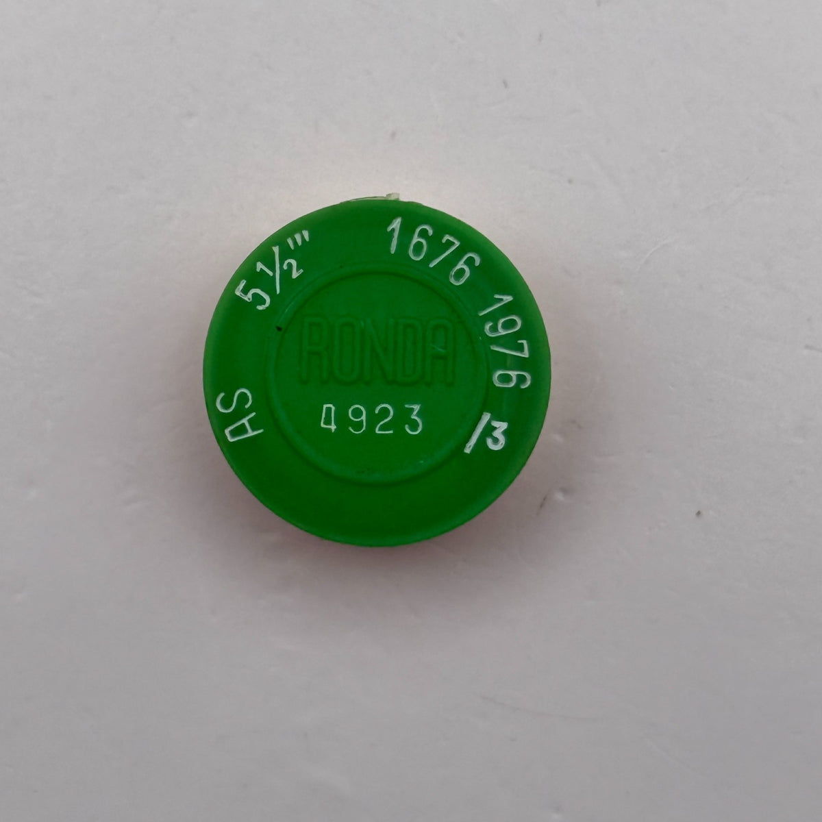 AS 1676 1976/3 Balance Wheel Complete And Spring 5½''' 4923 Watch Movement Parts