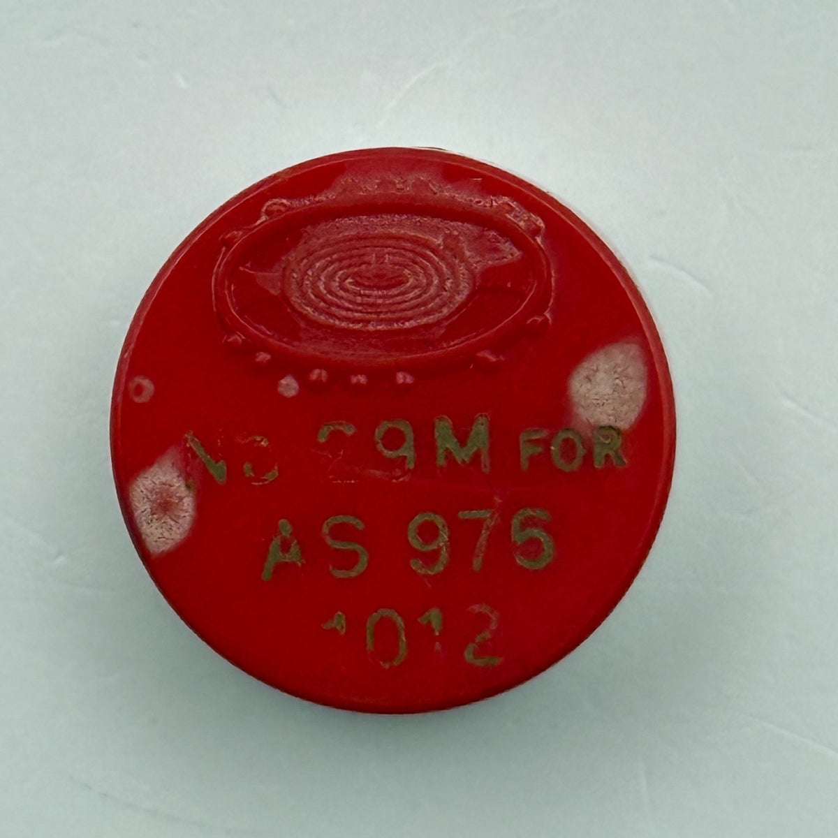 AS 976 1012 Balance Wheel Complete And Spring 29 M Watch Movement Parts NOS