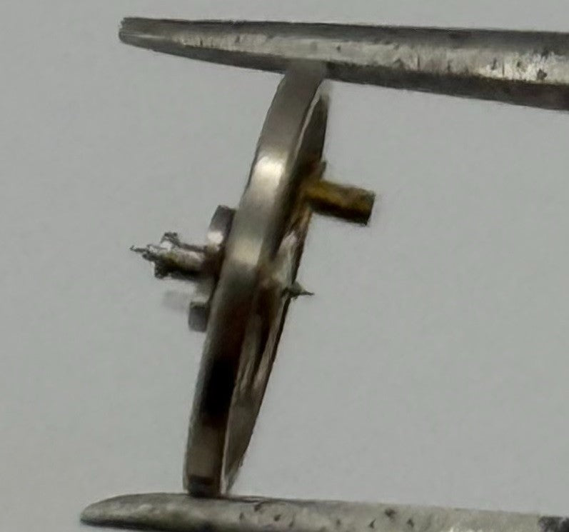 Oris 380 Balance Wheel Complete And Spring 6¾ x 8’’’ 398 M Watch Movement Parts