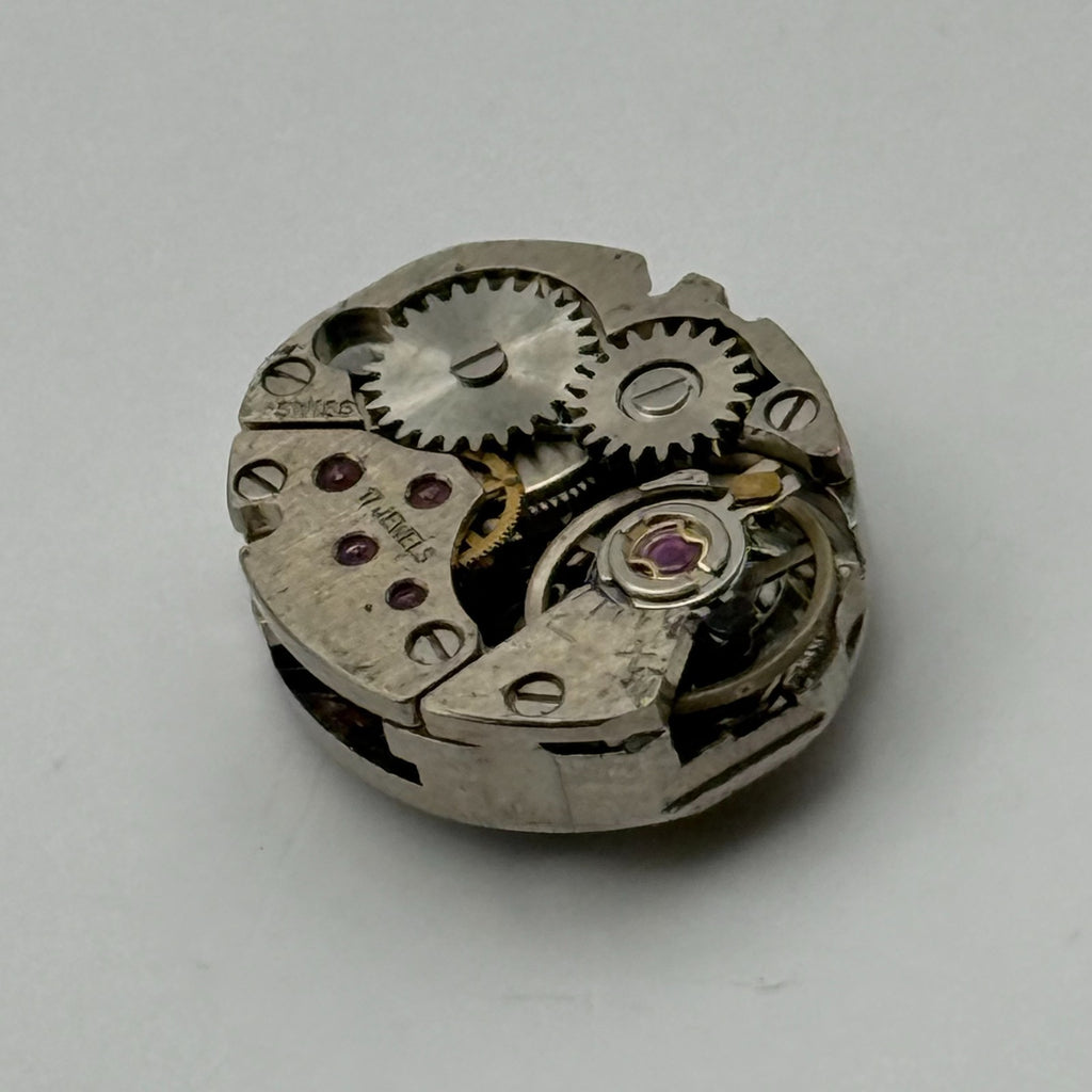 ETA 277-001 Watch Movement Everite 17 Jewels Swiss Manual Wind Parts 12.9mm