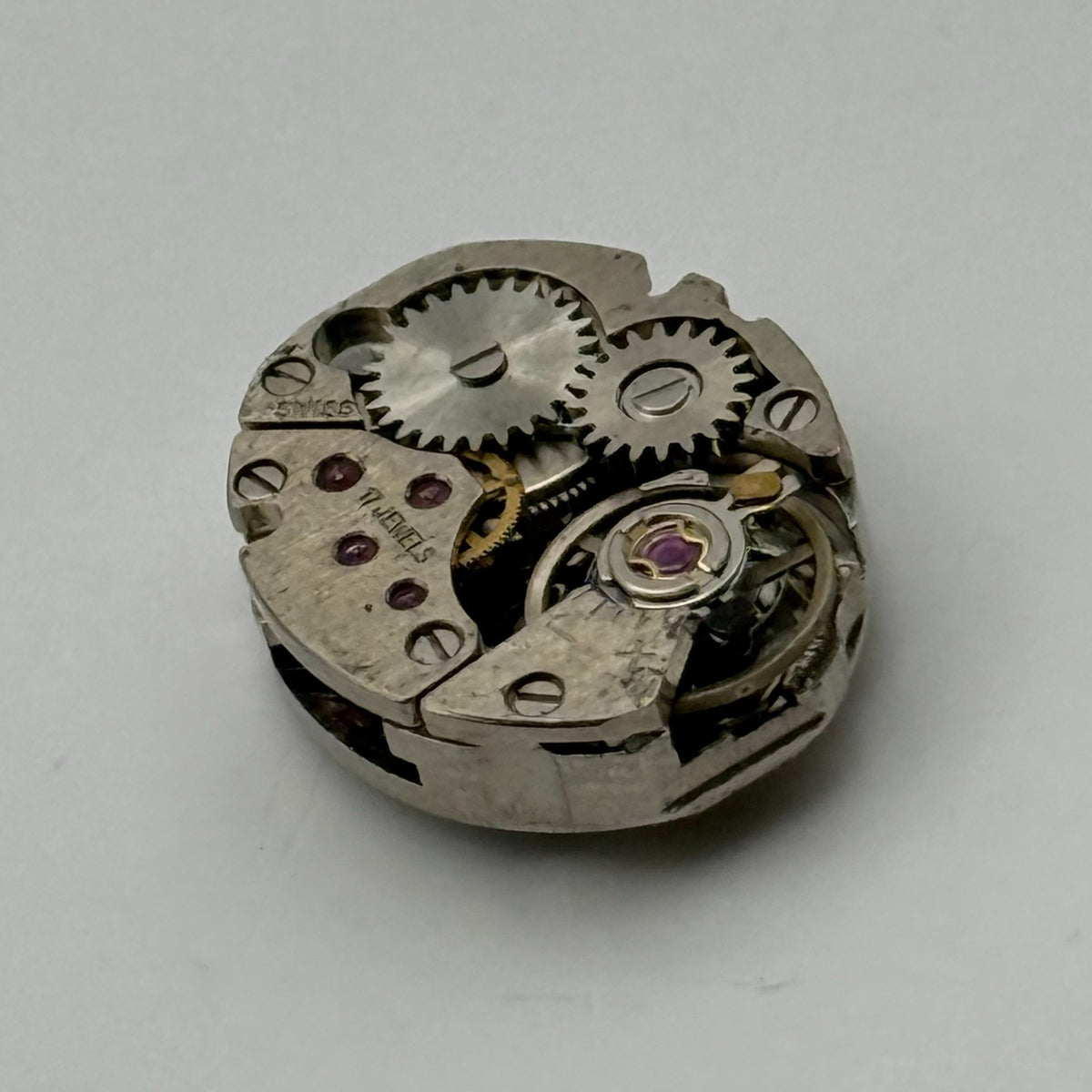 ETA 277-001 Watch Movement Everite 17 Jewels Swiss Manual Wind Parts 12.9mm