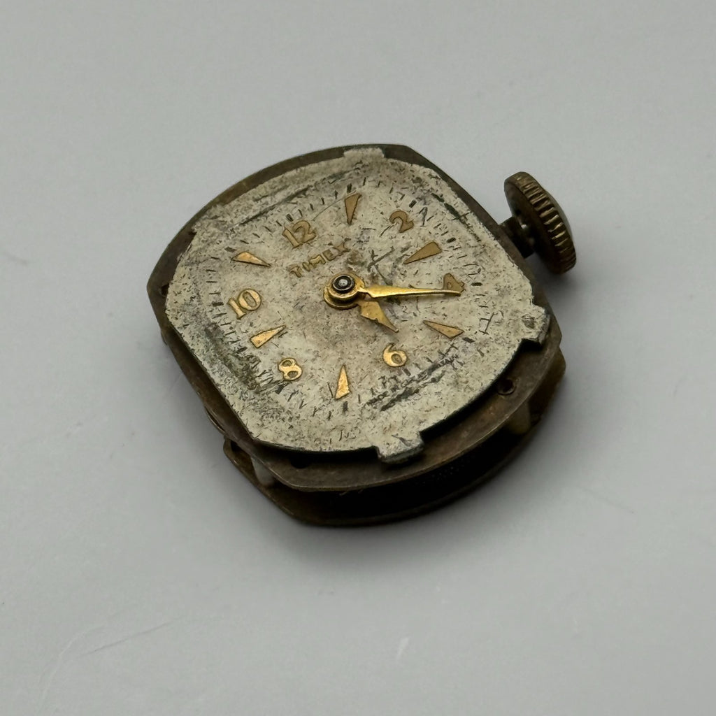 Timex Watch Movement Scotland Manual Wind Vintage Parts Repair 18.5mm