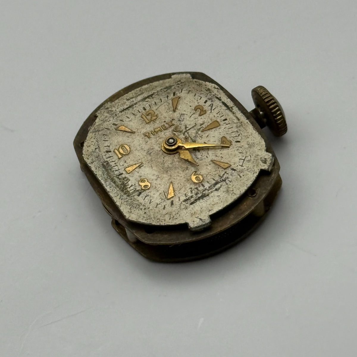 Timex Watch Movement Scotland Manual Wind Vintage Parts Repair 18.5mm
