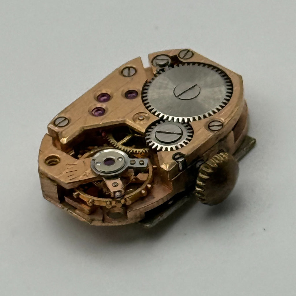Hyppolyte Parrenin 25 Watch Movement Elco Swiss Manual Wind Parts Repair 12.7mm