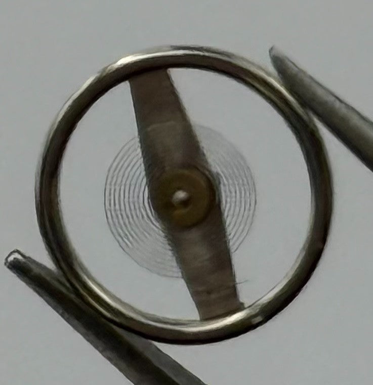 RL 9013 Balance Wheel Complete And Spring Ronda Watch Movement Parts Vintage NOS