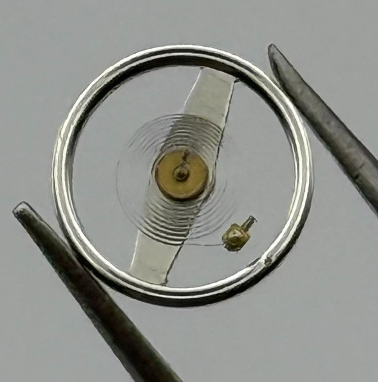 RL 8013 Balance Wheel Complete And Spring 8¾’’’ 5000 /2 Watch Movement Parts NOS