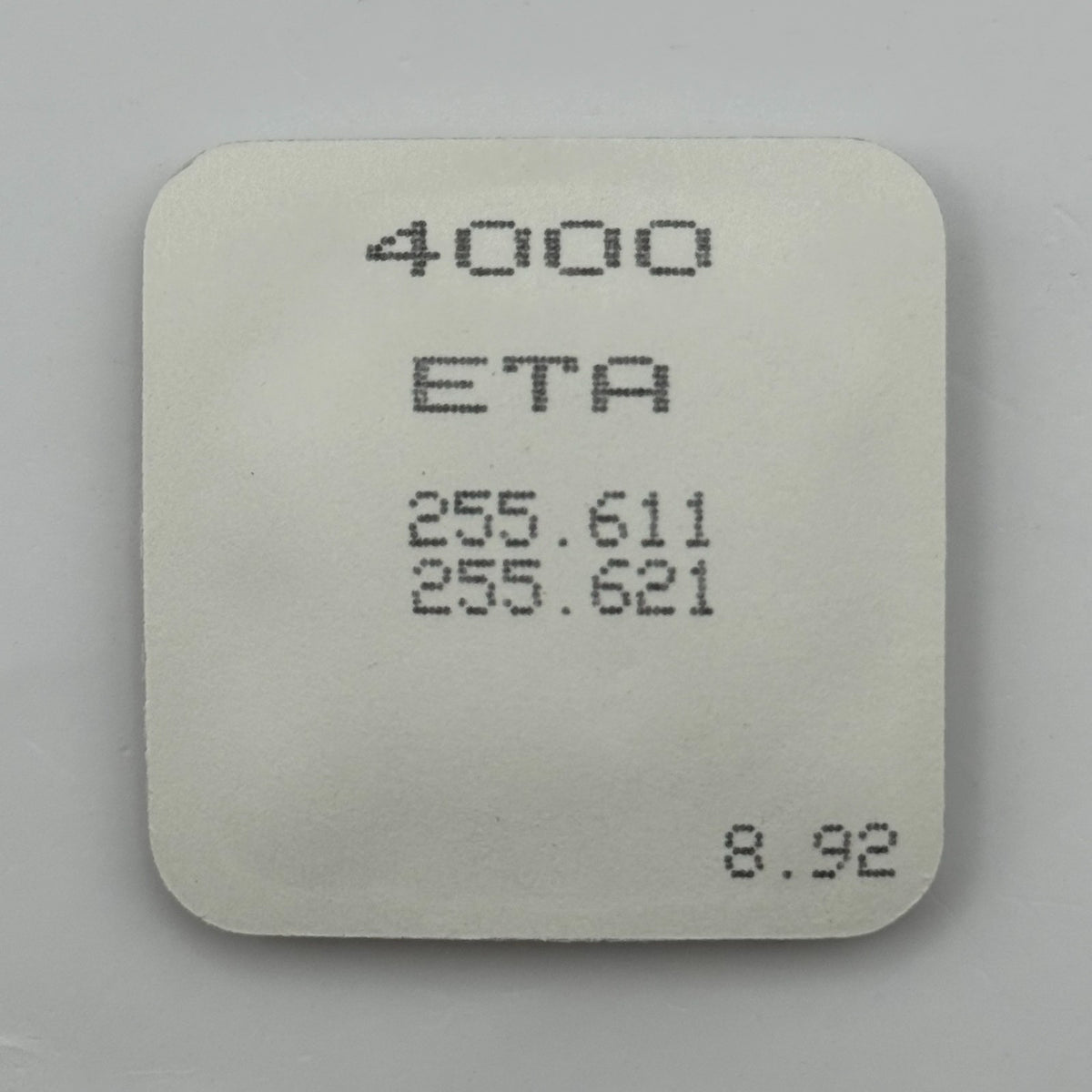 ETA 255.611/ 255.621 Circuit Part - New Old Stock - Vintage Watch Movement Parts