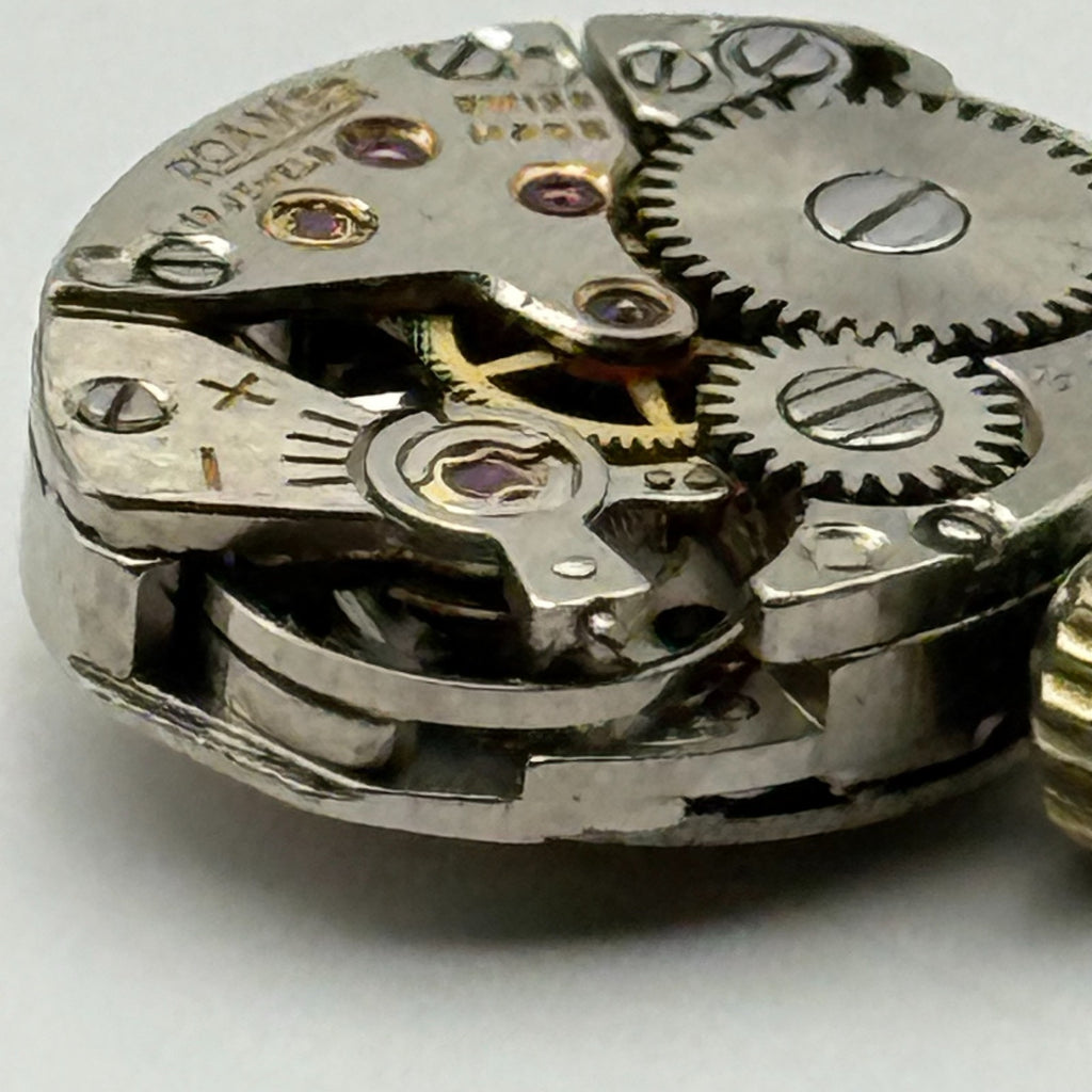 MST 466 Watch Movement Roamer 19 Jewels Swiss Manual Wind Parts Repair 13.1mm