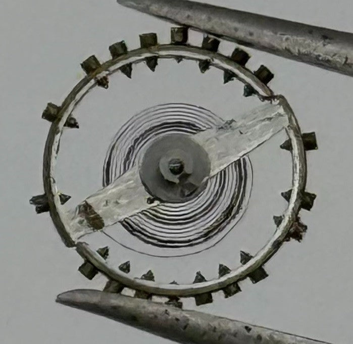 Felsa 158 Balance Wheel Complete And Spring 6¾’’’ 379 Watch Movement Parts NOS