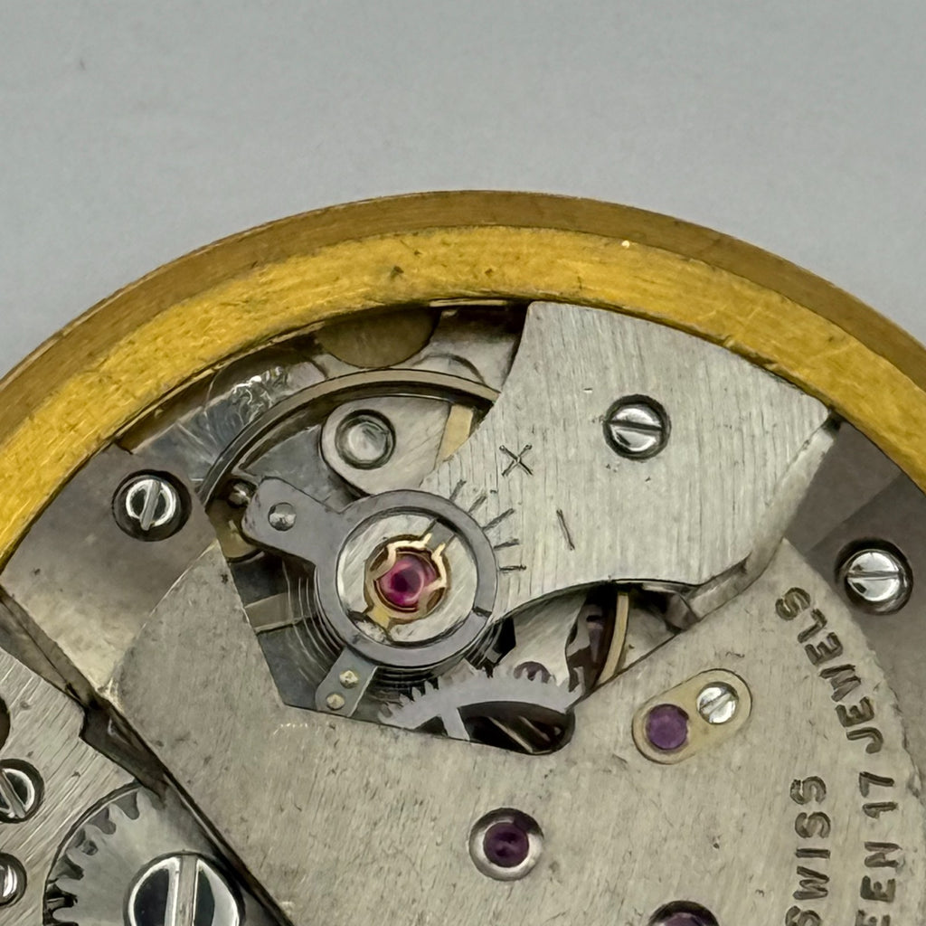 AS 1795 Watch Movement - A. Schild 1795 Rotary - For Parts / Repair - 30.6mm
