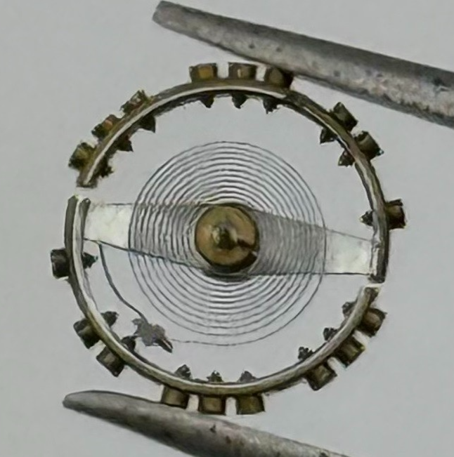 AS 976 1012 Balance Wheel Complete And Spring Renata 29 Watch Movement Parts NOS