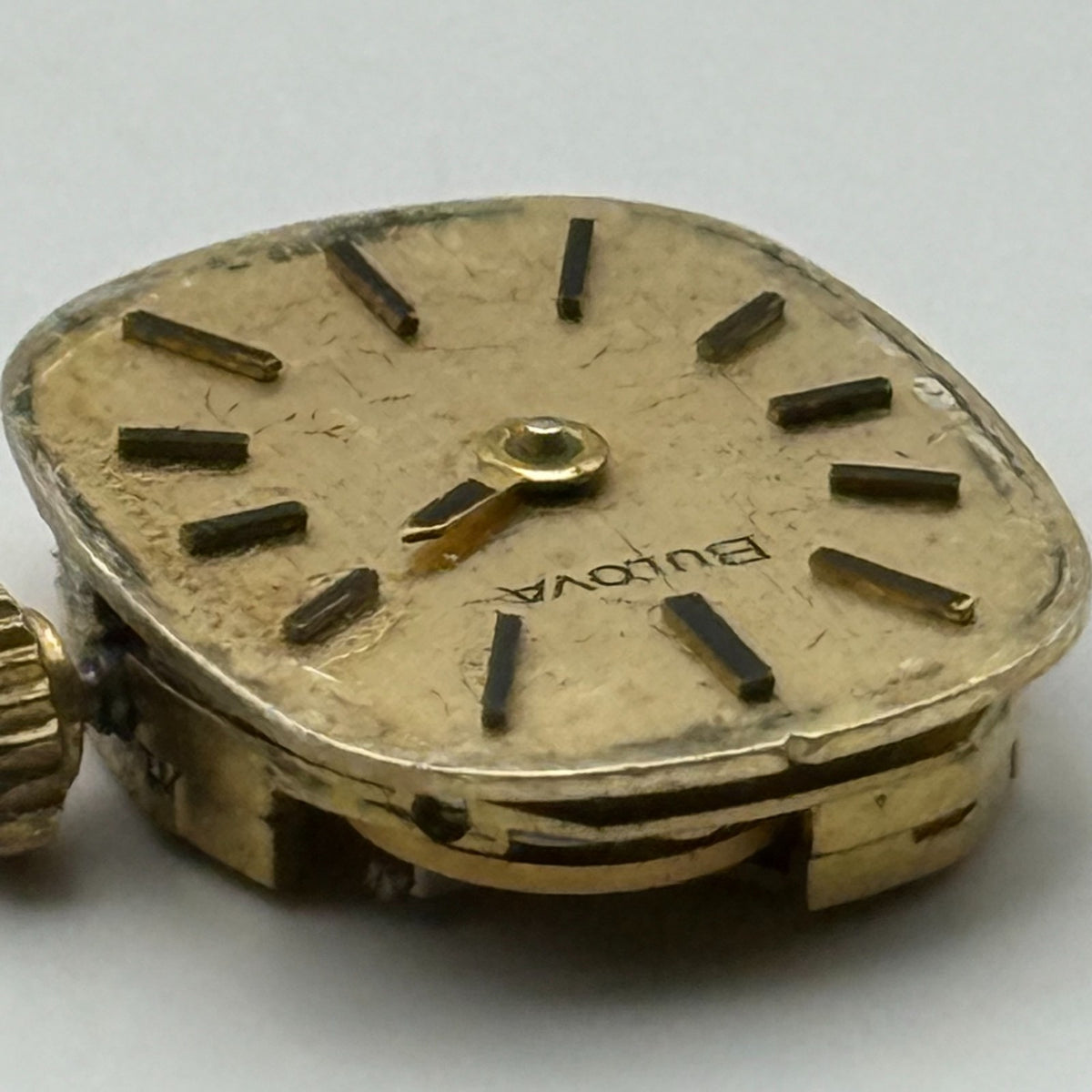 Bulova 5BD Watch Movement Running Ladies 17 Jewels Swiss Parts Repair 13mm