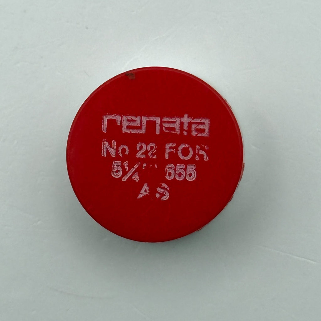 AS 655 Balance Wheel Complete And Spring 5¼’’’ Renata 22 Watch Movement Parts