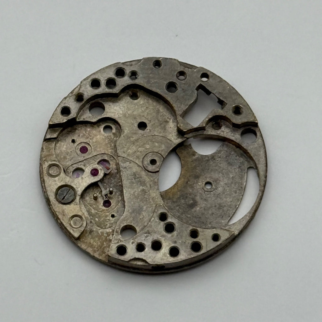 FHF 186 Watch Movement - Main Plate - For Parts / Repair - 23.6mm